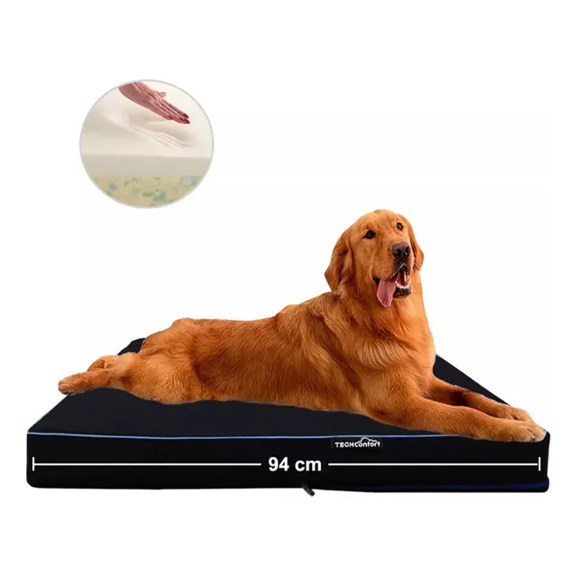 Cama Mascotas Perro - Memory Foam Tamaño Grande