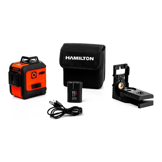 Nivel Láser Lineas Verdes Autonivelante 360o Hamilton Hnl250