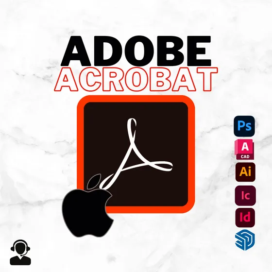 Adobe Acrobat Pro Para Mac - Completo Permanente