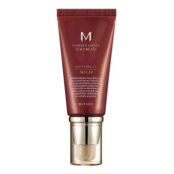 Base de maquillaje en crema Missha Perfect Cover BB Cream No. 21 Beauty Care