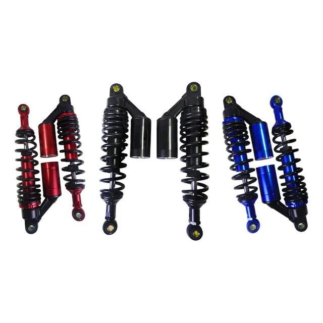 Amortiguadores De Gas Universal Ft150 Ybr125 Negro/rojo/azul