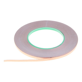 Fita De Folha De Cobre Com Adesivo Condutor Duplo - 50m/164f Fita De Folha De Cobre Com Adesivo Condutor Duplo - 50m/164f