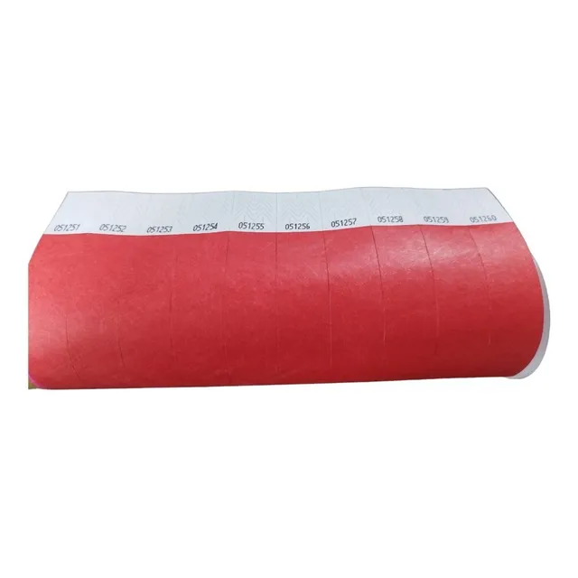 Brazaletes Tyvek Colores Variados