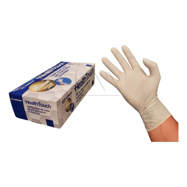 Guante Látex De Examinación Premium  Talla Xs, S, M Y L 