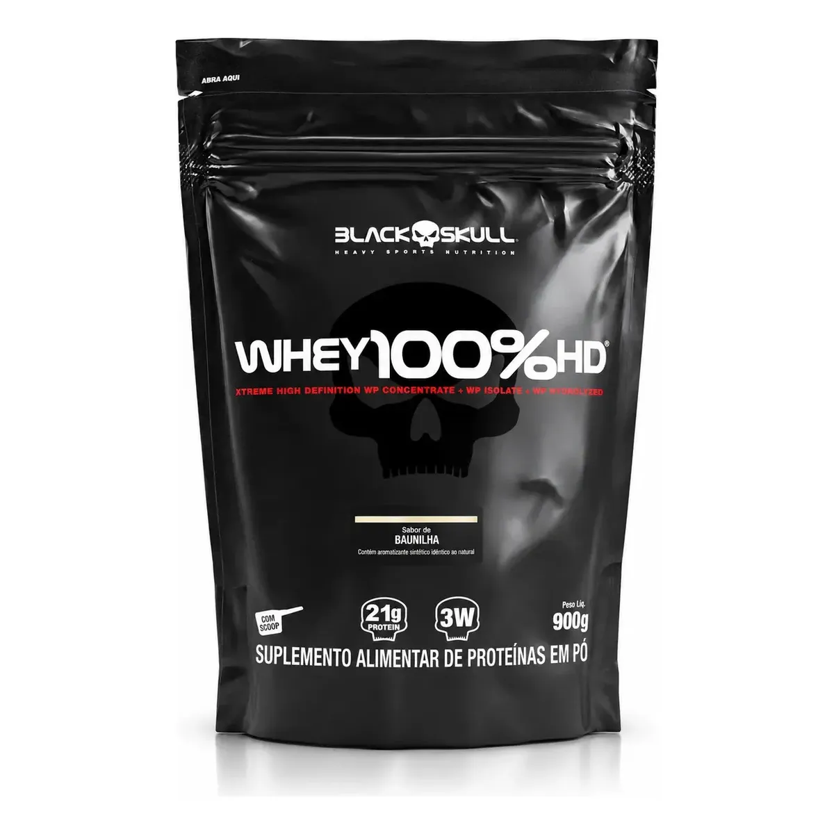 Whey Protein Concentrado 1kg Growth Supplements - Natural — foto 3