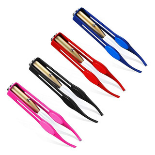 Pinzas Led Para Maquillaje, 4 Unidades, Luz Ligera De Acero Pinzas Led Para Maquillaje, 4 Unidades, Luz Ligera De Acero