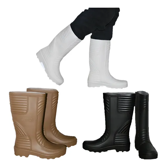 Botas Caña Larga De Goma Sin Puntera