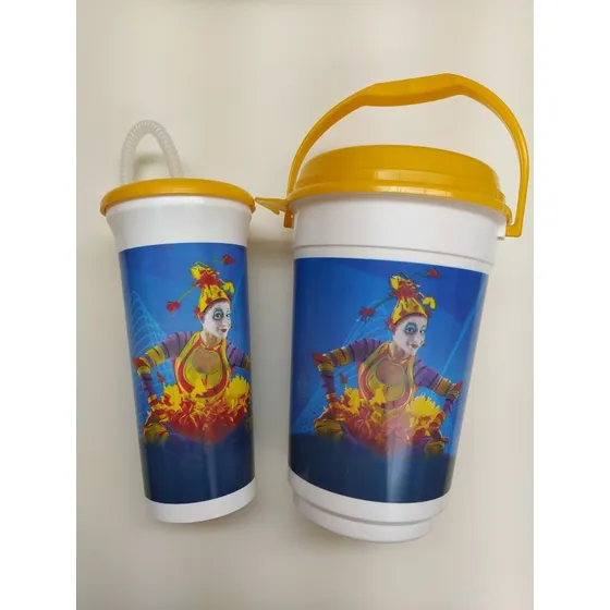 Vaso Y Cotufera Cirque Du Soleil, Nuevos