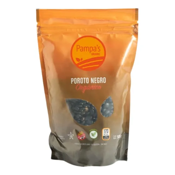 Porotos Negros Orgánicos Pampa S Organic 3 X 500 Gr