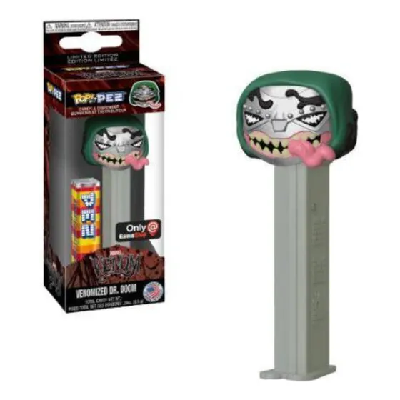 Funko Pop Pez Venomized Dr. Doom Exclusivo Gamestop Marvel