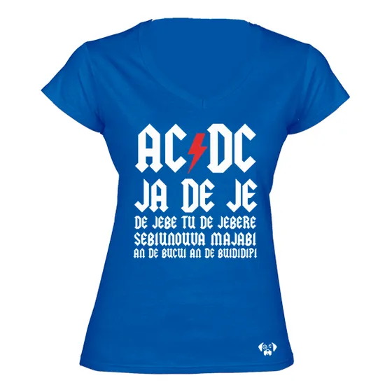 Playeras Ac Dc Asereje Ja De Je Dama