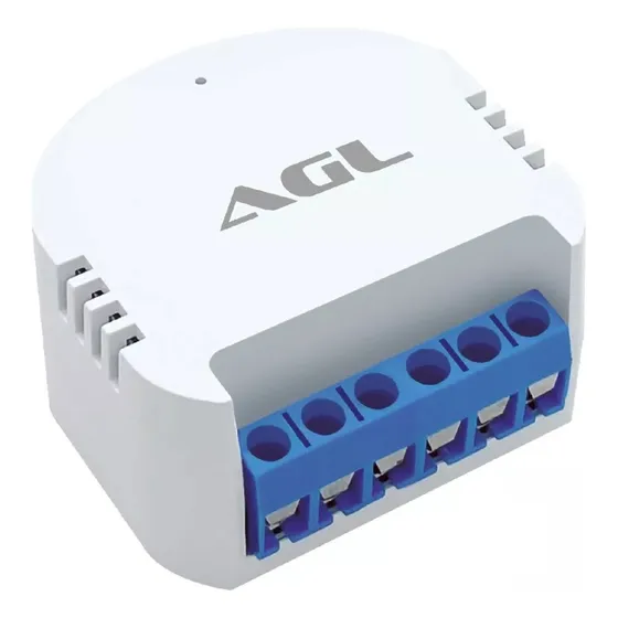 Interruptor Inteligente Wifi 2 Canais Até 30 Lâmpadas Agl