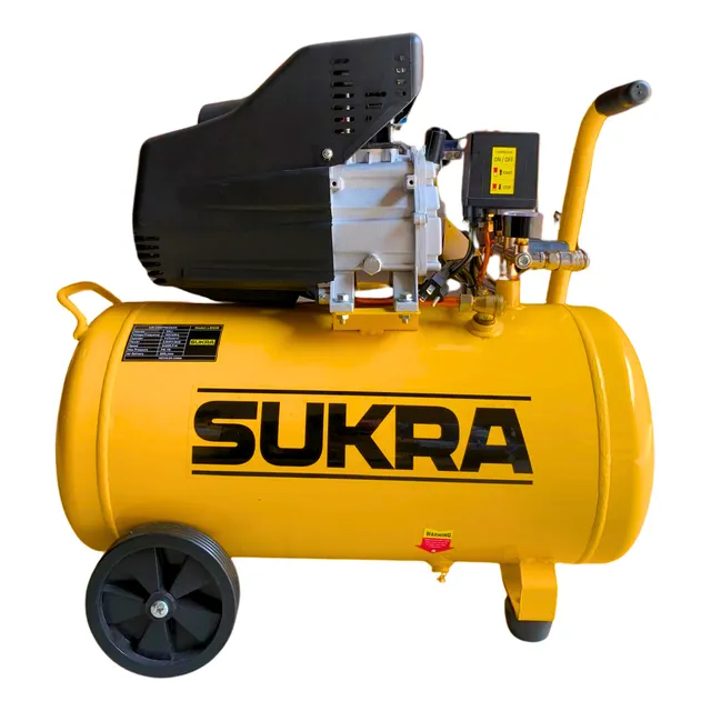 Compresor De Aire 2.5 Hp 50lts Sukra