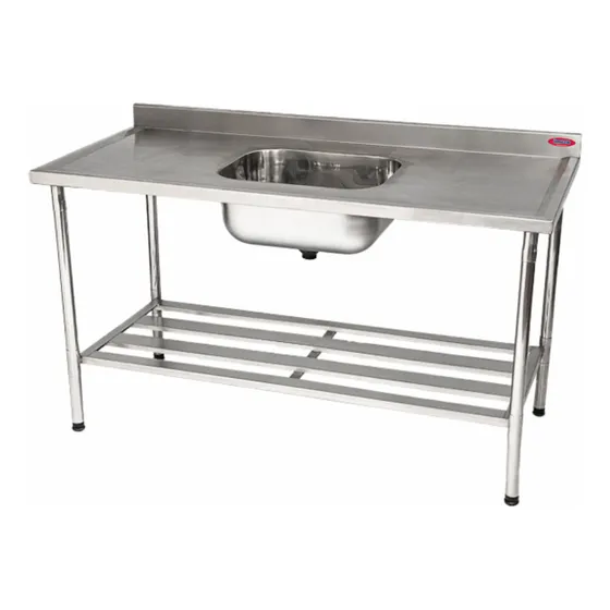 Pia Tanque Industrial Inox Com 1 Cuba 2 Metros - Imeca