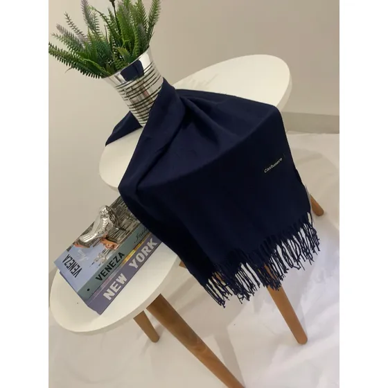 Cachecol Lenço De Pashmina, Echarpe Liso, Cashmere
