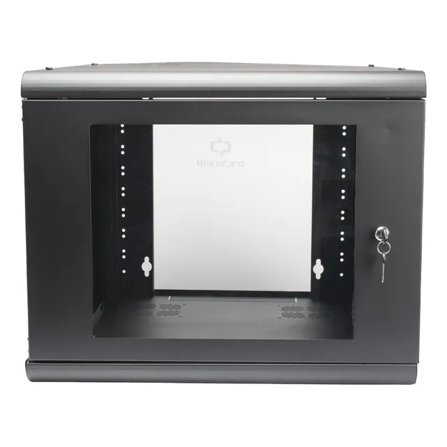 Gabinete Montaje Pared Cuerpo Fijo Rack 19in De 9 Unidades