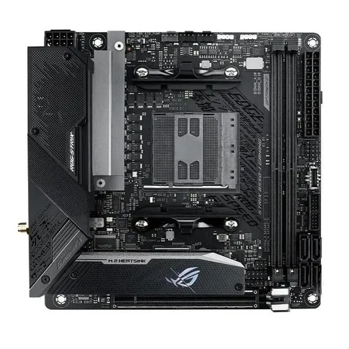 Placa Mãe Asrock B550m-itx/ac Ddr4 Am4 Chipset Amd B550 Itx Preto