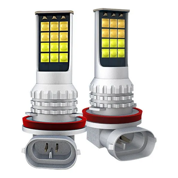 Luz Antiniebla Led Doble Color H3 H4 H7 H11 H16 90059006p13w