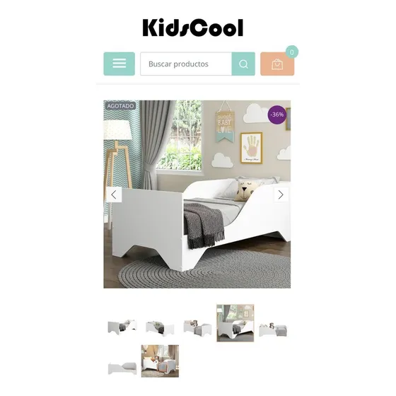Cama De Transición Kidscool Usada