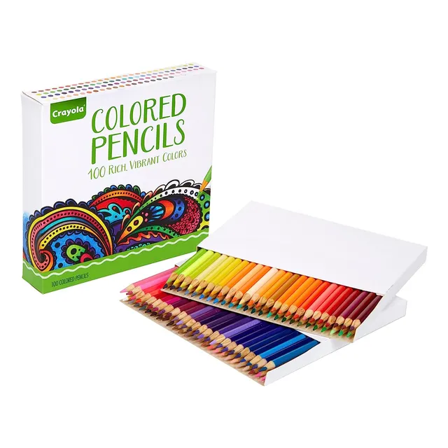 Crayola Lápices De Colores Para Adultos (100 Unidadas), Lápi