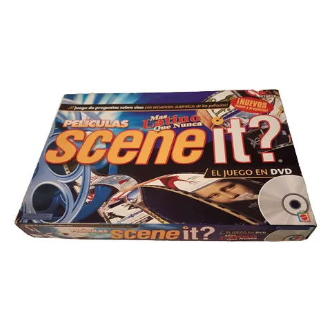 Juego De Mesa Scene It Mas Latino Que Nunca (a2)