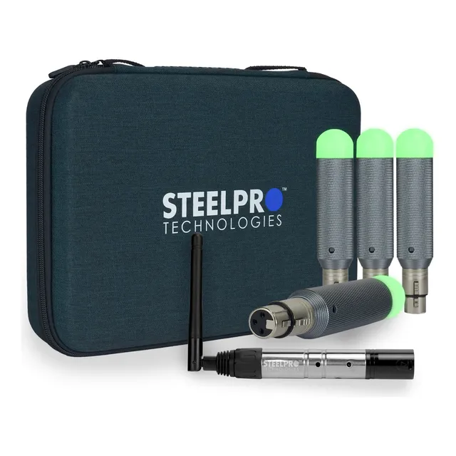 Antenas Inalámbricas Batería Recargable 5w-dmx Steelpro