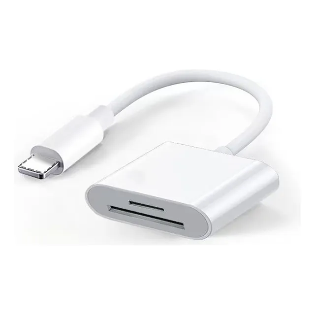Usb 3.0 Cable Adaptador Para Lightning A Memoria Sd Camara