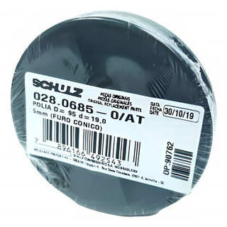 Polia Motora P/ Compressor Schulz Original 95mm Furo CĂłnico Polia Motora P/ Compressor Schulz Original 95mm Furo CĂłnico