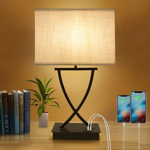 Oyedis Lámpara De Mesa Regulable De 3 Vías Con Control