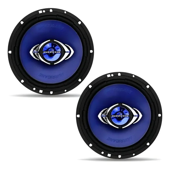 Par Alto Falante 6 Pol Cm6 130w Rms Hurricane Quadriaxial