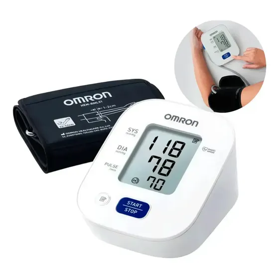 Tensiómetro Digital Para Brazo Omron Hem-7142 Toma Presión