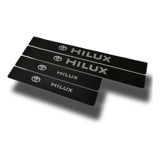 Cubre Zócalos Carbono Toyota Hilux C/dob