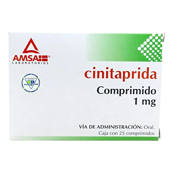 Cinitaprida 1mg C/25 Comprimidos Amsa