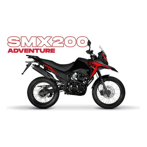 Gilera Smx 200 Adventure Como Nueva Con Baulera