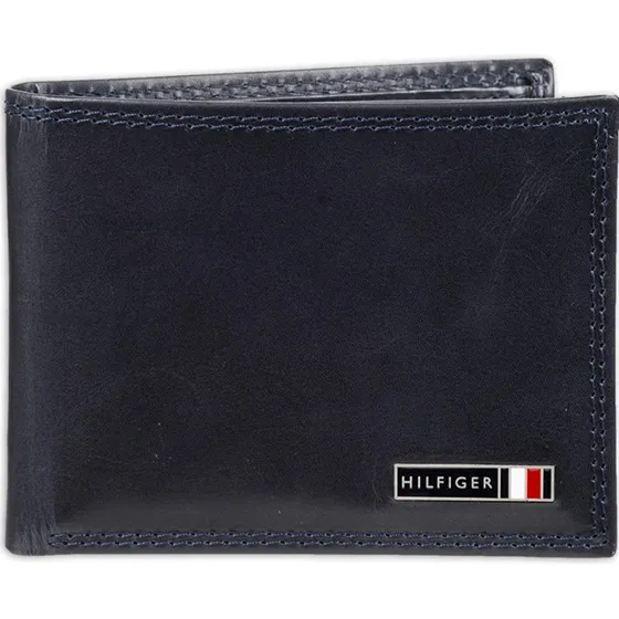 Billetera Tommy Hilfiger Cuero . Original Usa Con Caja