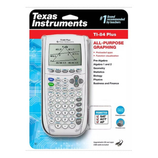 Calculadora Gráfica Texas Instruments Ti-84 Plus, Color Blan Calculadora Gráfica Texas Instruments Ti-84 Plus, Color Blan