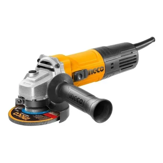 Esmeriladora angular Ingco Eléctrica AG75028 de 60 Hz color naranja 750 W + accesorio | Cuotas sin interés