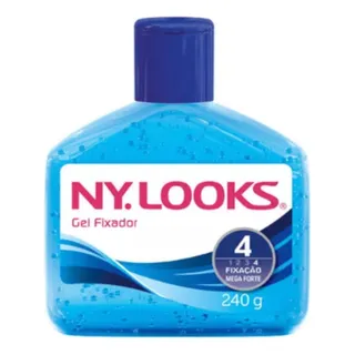Gel Fixador Ny Looks 240 G Fator 4 Azul Gel Fixador Ny Looks 240 G Fator 4 Azul
