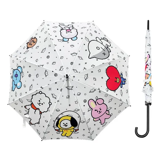 Bt21-paraguas De Mango Largo