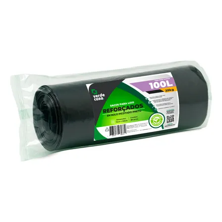 Saco De Lixo Reforçado 15l 30l 50l 100l 150l 200 Litros Rolo
