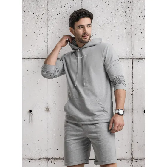 Bermuda Hombre Gris Jaspe Mp 6445