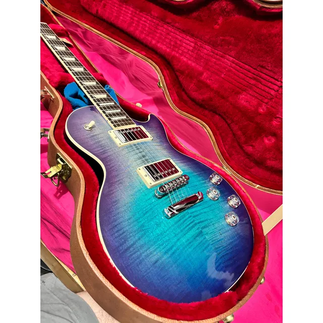 Gibson Les Paul Standard 2019 Blueberry Burst Diestro Azul Palo De Rosa