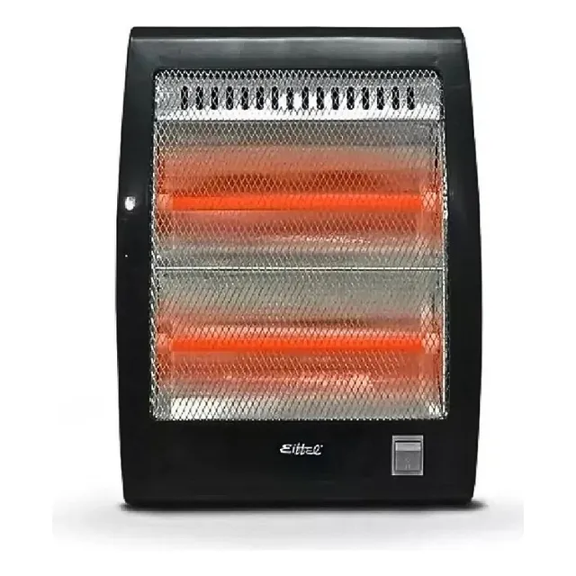 Estufa Eléctrica Halógena Calefactor 2 Velas 800w