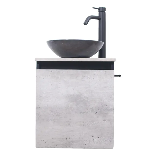 Gabinete Baño Turrus Ng Mármol Lavabo Monomando Accesorios