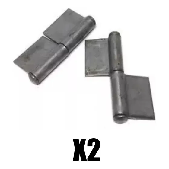 Bisagra De Soldar De Acero De 3 (2 Unidades)