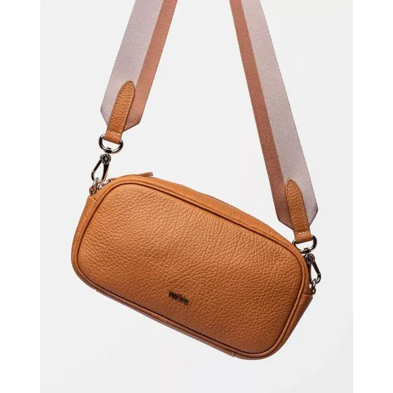 Cartera Prune Cuero Vacuno Al Hombro 
