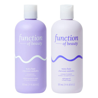 Set De Champú Y Acondicionador Function Of Beauty Wavy Hair Set De Champú Y Acondicionador Function Of Beauty Wavy Hair