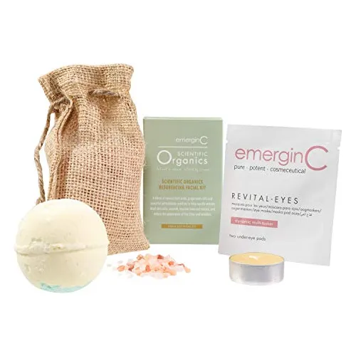 Kit De Spa De Lujo Emerginc En Casa, Orgánicos 3g5qg
