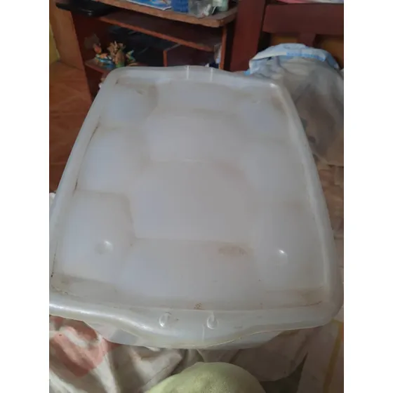 Caja Envase Con Tapa Usada
