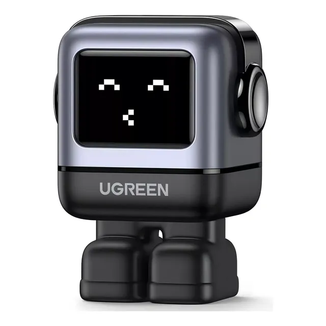 Ugreen Nexode Robot 65w Gan Cargador Usb C Led Color Negro